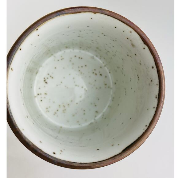 Set 2- Vintage Speckled Stoneware Red Cardinal Bird Ceramic Coffee Mugs Cups Tea - Picture 6 of 12